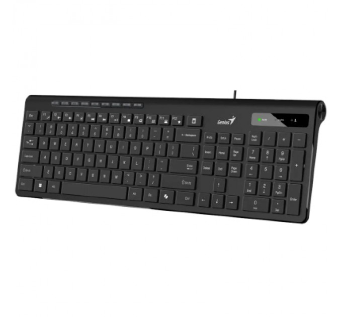 Genius Клавіатура Genius SlimStar 230II USB UA Black (31310048406)