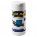 Buromax Серветки Buromax Wet wipes for DISPLAYS and OPTICS 100pcs, tube (BM.0800)
