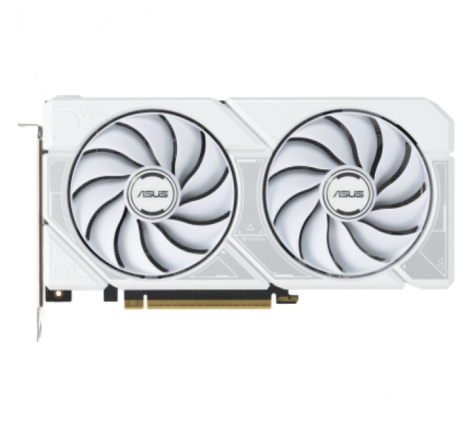 ASUS Відеокарта ASUS GeForce RTX5060Ti 16Gb DUAL WHITE OC (DUAL-RTX5060TI-O16G-WHITE)