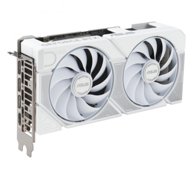 ASUS Відеокарта ASUS GeForce RTX5060Ti 16Gb DUAL WHITE OC (DUAL-RTX5060TI-O16G-WHITE)