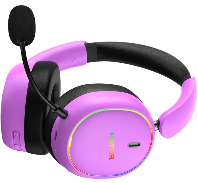 Hator Гарнiтура Hator Phoenix 2 Wireless Violet (ESH42)