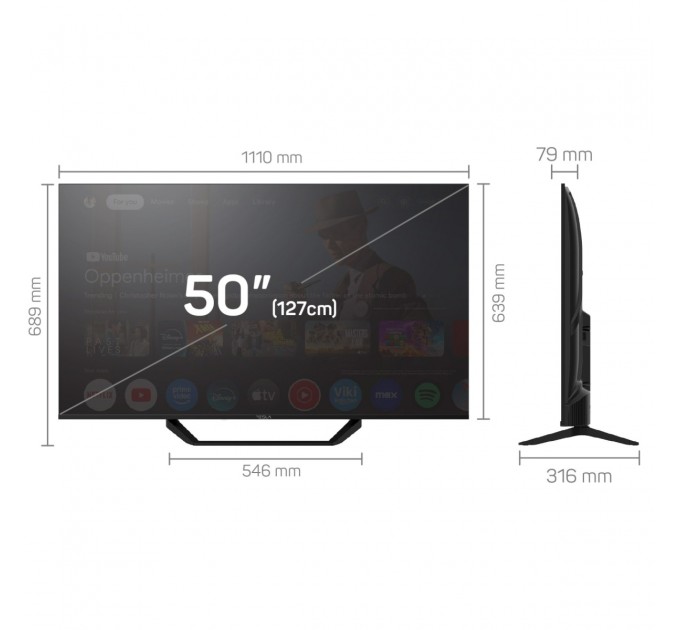 Телевізор Tesla 50E655BUS
