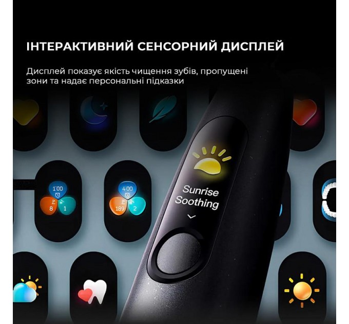 Oclean Електрична зубна щітка Oclean X Ultra 20 S Duo Set Green+Black