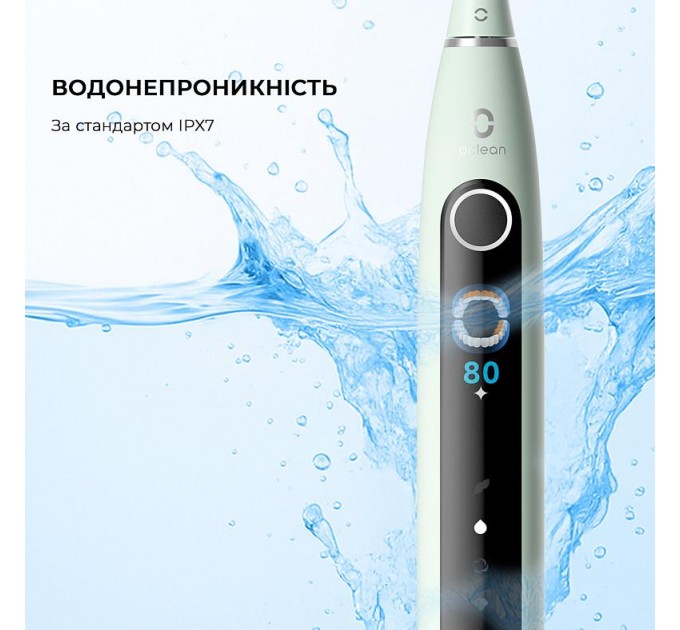 Oclean Електрична зубна щітка Oclean X Pro 20 Set Electric Toothbrush Green