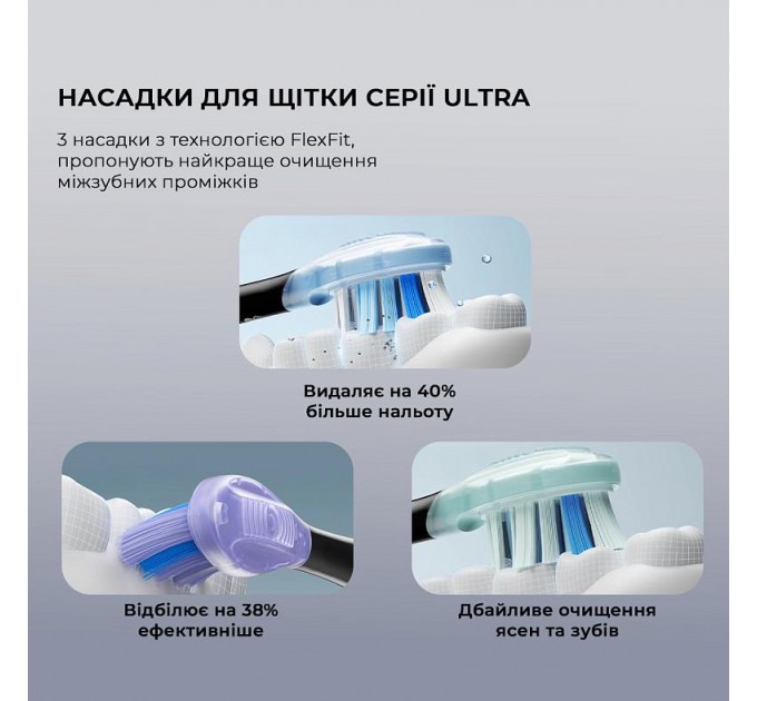 Oclean Електрична зубна щітка Oclean X Pro 20 Set Electric Toothbrush Green