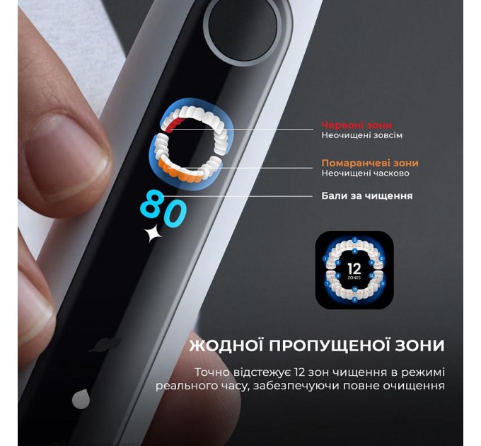 Oclean Електрична зубна щітка Oclean X Pro 20 Set Electric Toothbrush White