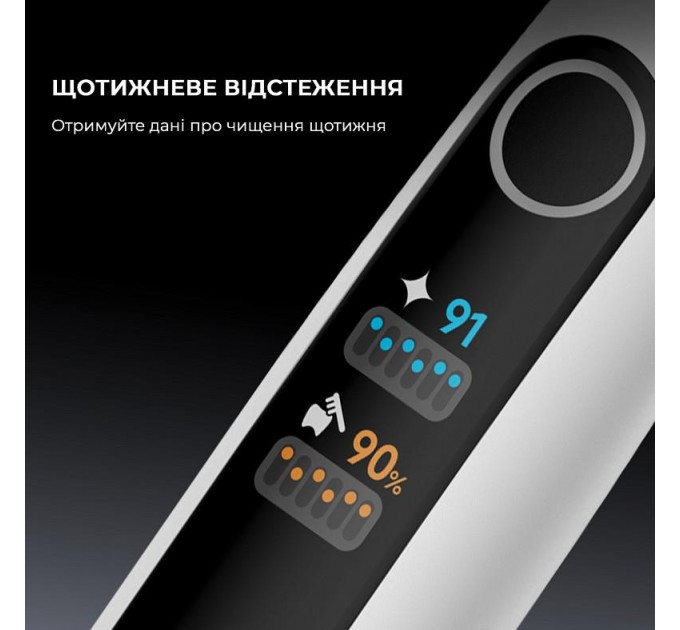 Oclean Електрична зубна щітка Oclean X Pro 20 Set Electric Toothbrush White
