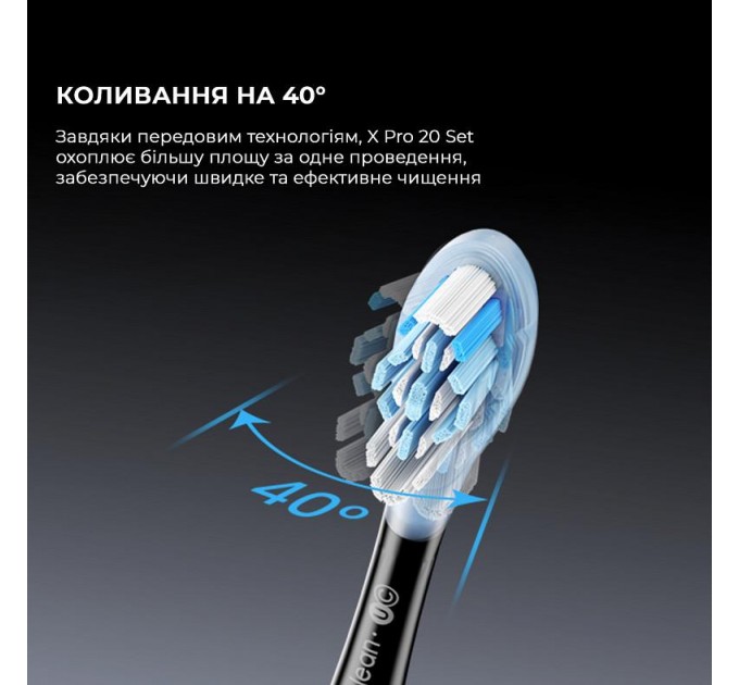 Oclean Електрична зубна щітка Oclean X Pro 20 Set Electric Toothbrush White
