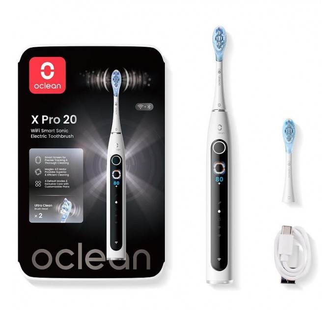 Oclean Електрична зубна щітка Oclean X Pro 20 Electric Toothbrush White