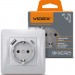 Videx Розетка Videx VF-BNSK1GUC-SS