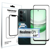 Скло захисне BeCover Realme C71 Black (713728)