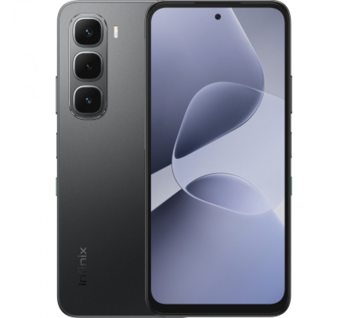 Infinix Мобільний телефон Infinix Hot 60i 4/128Gb Sleek Black (4894947093562)