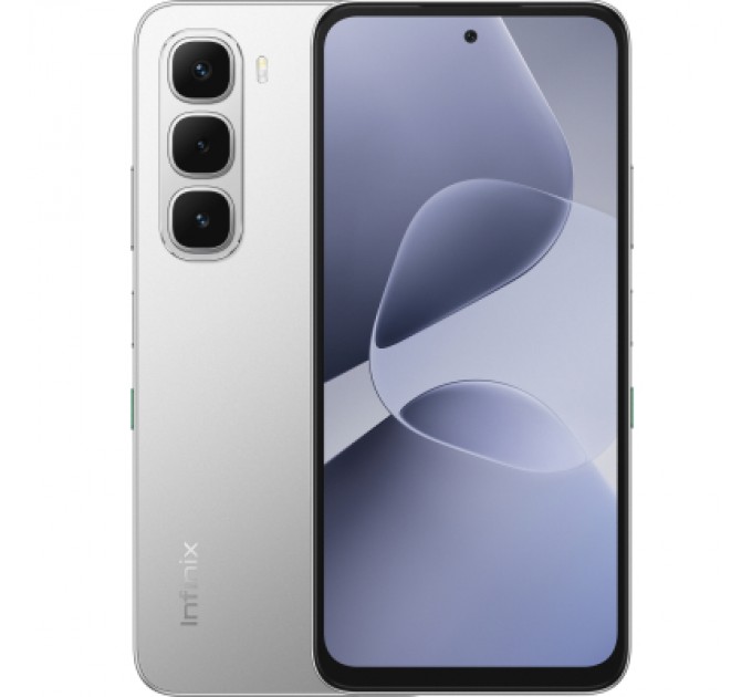 Infinix Мобільний телефон Infinix Hot 60i 4/128Gb Titanium Silver (4894947093579)