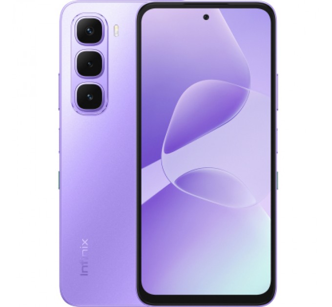Infinix Мобільний телефон Infinix Hot 60i 4/128Gb Soul Eye Purple (4894947093616)