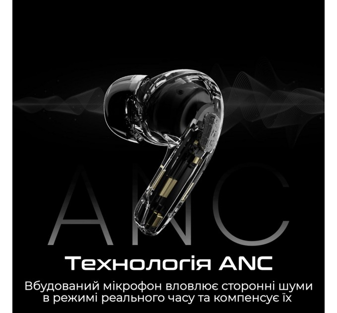 Bluetooth-гарнітура HiFuture Flybuds4 Black