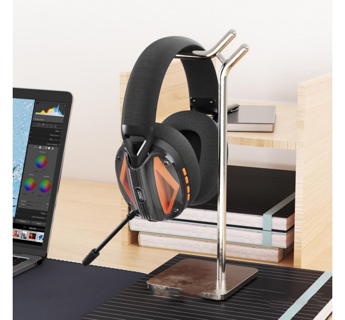 XO Bluetooth-гарнітура XO BE46 Black/Orange