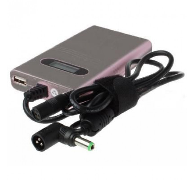 Блок живлення до ноутбуку Porto 70W, DC 15-24V (регулируемый), 4A max, + USB 5V,1A (MN-505I)