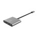 Trust USB-хаб Trust Dalyx Aluminium USB Type-C 3-в-1 (23772)