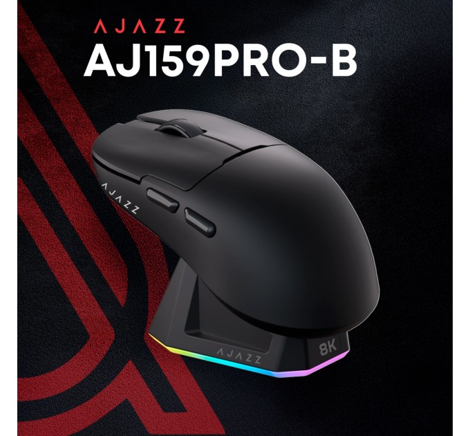 Миша бездротова Ajazz AJ159Pro Black (AJ159-PRO-B)