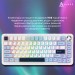 Клавіатура бездротова Ajazz AK820 Max Plus Day Dream Switch White (AK820MAX-DD-BWD)