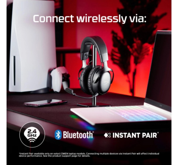 HyperX Навушники HyperX Cloud III S Wireless/USB-A/USB-C Black (A59YZAA)