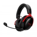 Навушники HyperX Cloud III S Wireless/USB-A/USB-C Black/Red (A59Z0AA)