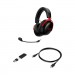 Навушники HyperX Cloud III S Wireless/USB-A/USB-C Black/Red (A59Z0AA)