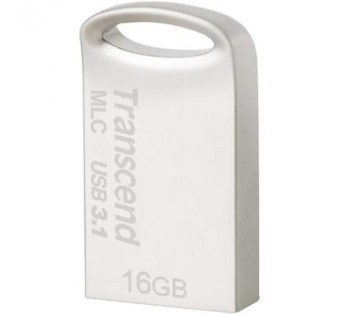USB флеш накопичувач Transcend 16GB JetFlash 720 Silver Plating USB 3.1 (TS16GJF720S)