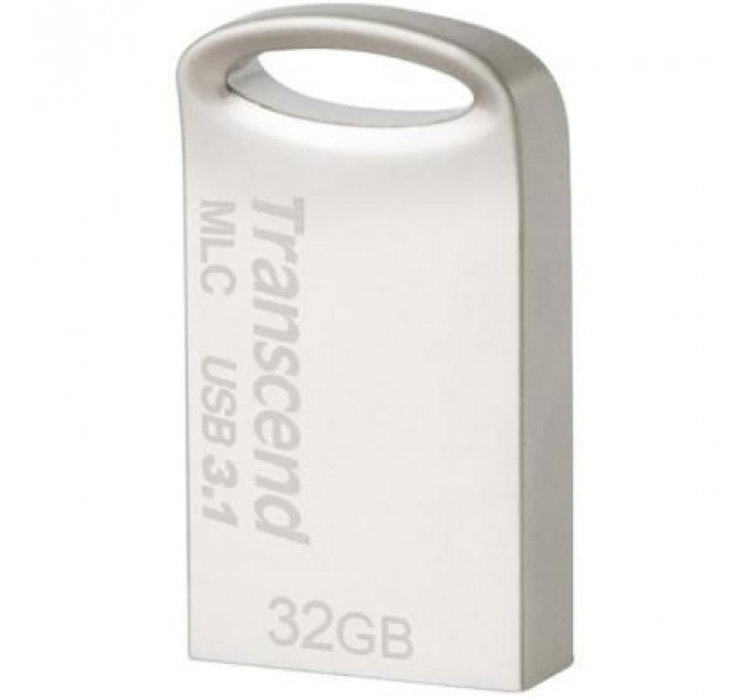 USB флеш накопичувач Transcend 32GB JetFlash 720 Silver Plating USB 3.1 (TS32GJF720S)
