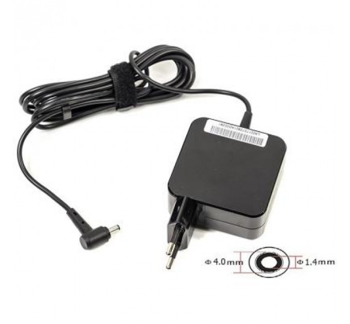 Блок живлення до ноутбуку PowerPlant ASUS 220V, 19V 33W 1.75A (4.0*1.35) wall mount (WM-AS33F4014)
