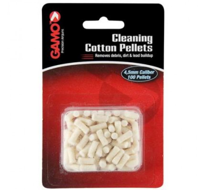 Gamo Набір для чистки зброї Gamo пульки для очистки ствола кал.4,5мм (100шт) (6212412)