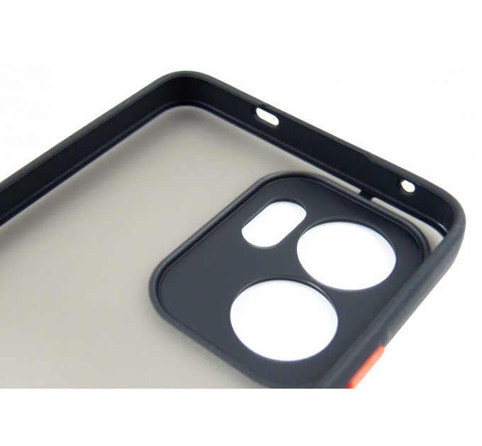 Dengos Чохол-накладка Dengos Matt для Oppo Reno 13F Black (DG-TPU-MATT-166)