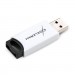 eXceleram USB флеш накопичувач eXceleram 64GB H2 Series White/Black USB 2.0 (EXU2H2W64)