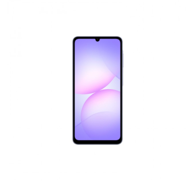 Samsung Мобільний телефон Samsung Galaxy A07 4/128Gb Light Violet (SM-A075FLVGSEK)