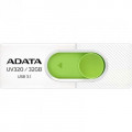 USB флеш накопичувач ADATA 32GB UV320 White/Green USB 3.1 (AUV320-32G-RWHGN)