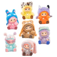 М'яка іграшка No Brand сюрприз лялька Wakuku (6 non-repeating generation), 15см, Mix color, Затемнений пакет, Box (Wakuku)