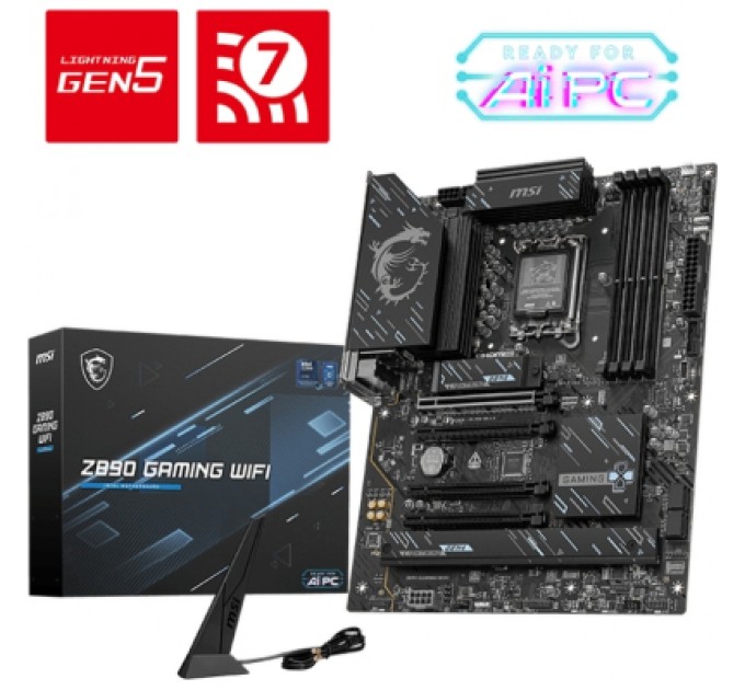 Материнська плата MSI Z890 GAMING WIFI