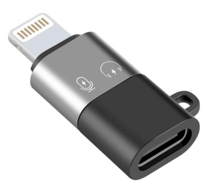 XoKo Перехідник USB-C F to Lightning M charger-audio XoKo (AC-029)