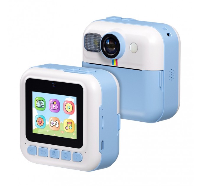 ColorWay Дитячий фотоапарат ColorWay з функцією моментального друку Blue (CW-PHP01B)