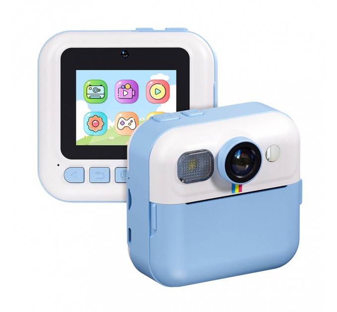 ColorWay Дитячий фотоапарат ColorWay з функцією моментального друку Blue (CW-PHP01B)