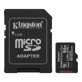 Карта пам`яті MicroSDXC 64GB UHS-I Class 10 Kingston Canvas Select Plus R150MB/s + SD-адаптер (SDCS3/64GB)