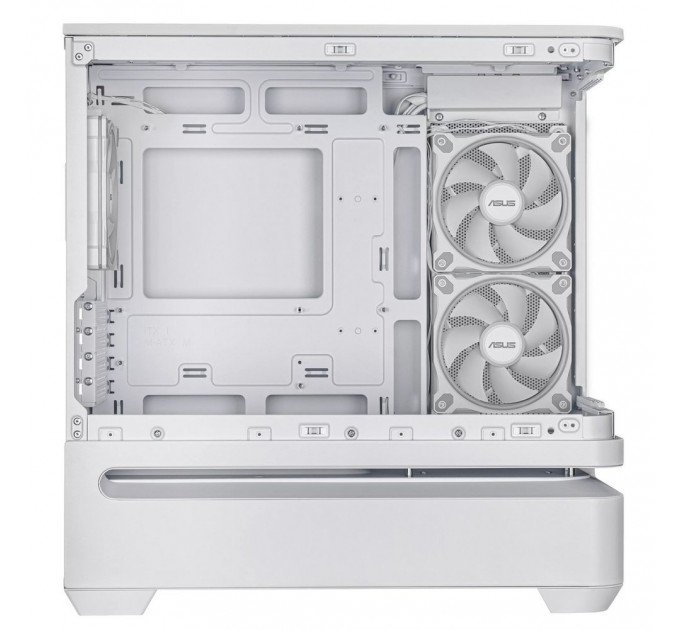 ASUS Корпус Asus Prime AP202 ARGB Tempered Glass White без БЖ (90DC00P3-B19000)