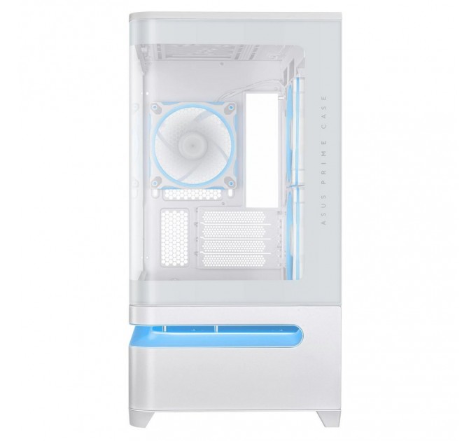 ASUS Корпус Asus Prime AP202 ARGB Tempered Glass White без БЖ (90DC00P3-B19000)