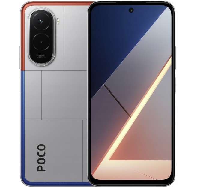 Xiaomi_ Смартфон Xiaomi Poco M7 4G 8/256GB Chrome Silver_EU