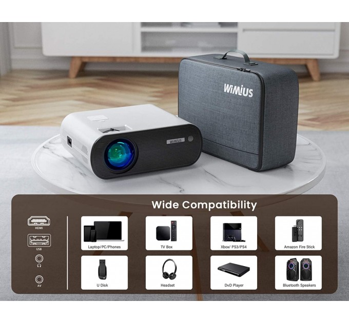 WiMiUS Проектор WiMiUS K5 (6941260451406)