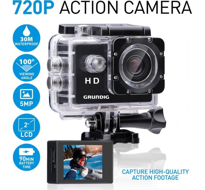 Grundig Екшн-камера Grundig HD (8711252247083)