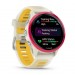 Garmin Смарт-годинник Garmin Forerunner 570 42mm Raspberry with Mango/Translucent Bone with Silver Buckle (010-02970-42)