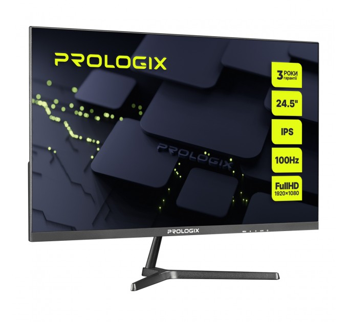 Prologix Монітор Prologix 24.5" P2525HF IPS Black 100Hz