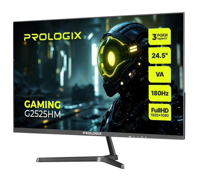 Prologix Монітор Prologix Gaming 24.5" G2525HM VA Black 180Hz