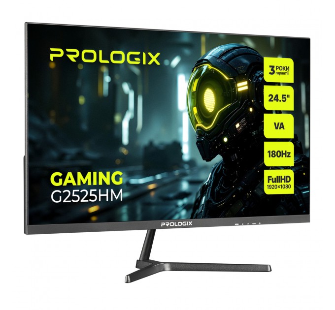 Prologix Монітор Prologix Gaming 24.5" G2525HM VA Black 180Hz